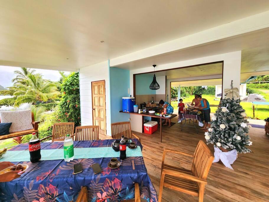 Duplex En Bord De Mer Fare Tahitea Pension Taputapuapea Zewnętrze zdjęcie
